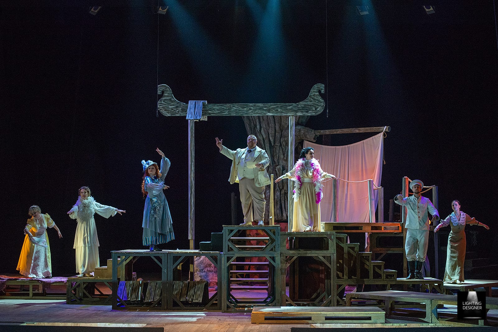 Вишневый Сад. Чехов. Погодина. Художник по свету на спектакль Алексей Мелентьев. ETC, MA2, MA3