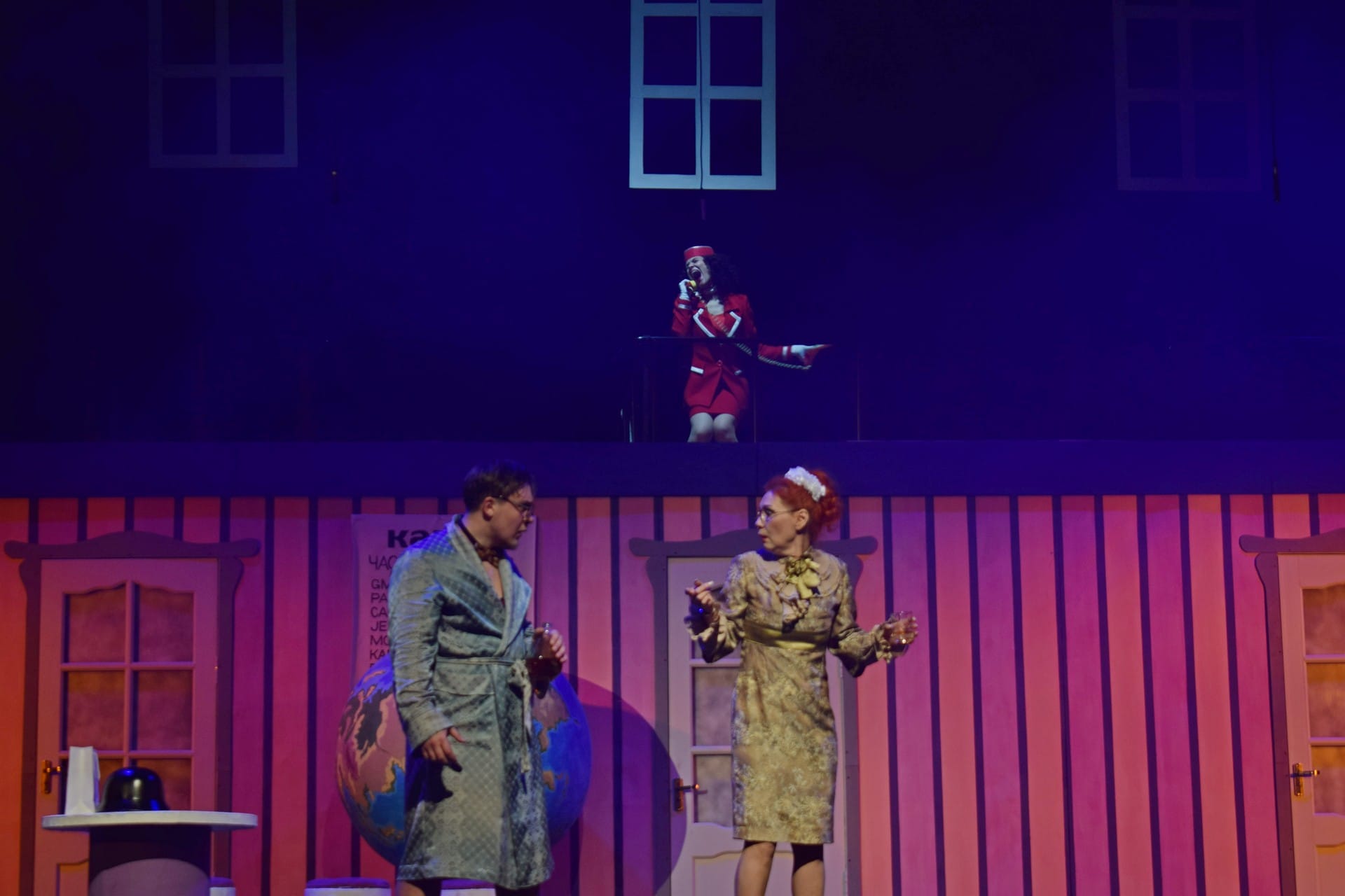 Спектакль "боинг-Боинг" Художник по свету Мелентьев Алексей