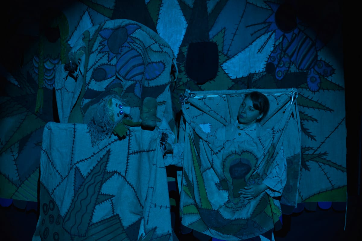 Дед,Баба и Курочка Ряба, Областной Театр Кукол. Художник по свету на спектакль Алексей Мелентьев. ETC, MA2, MA3