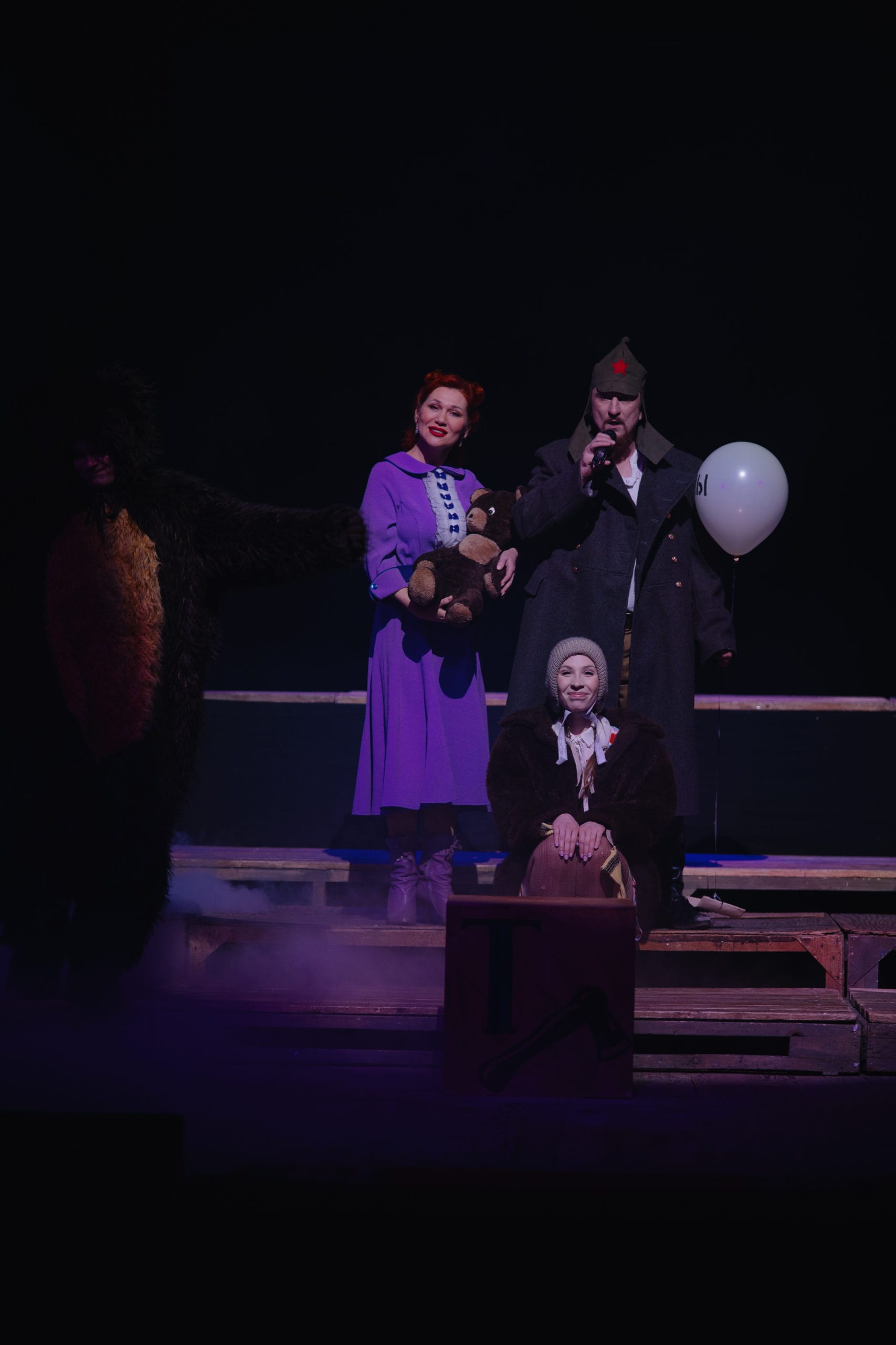 Телеграмма. Чук и Гек. Погодина. Художник по свету на спектакль Алексей Мелентьев. ETC, MA2, MA3, Петропавловск