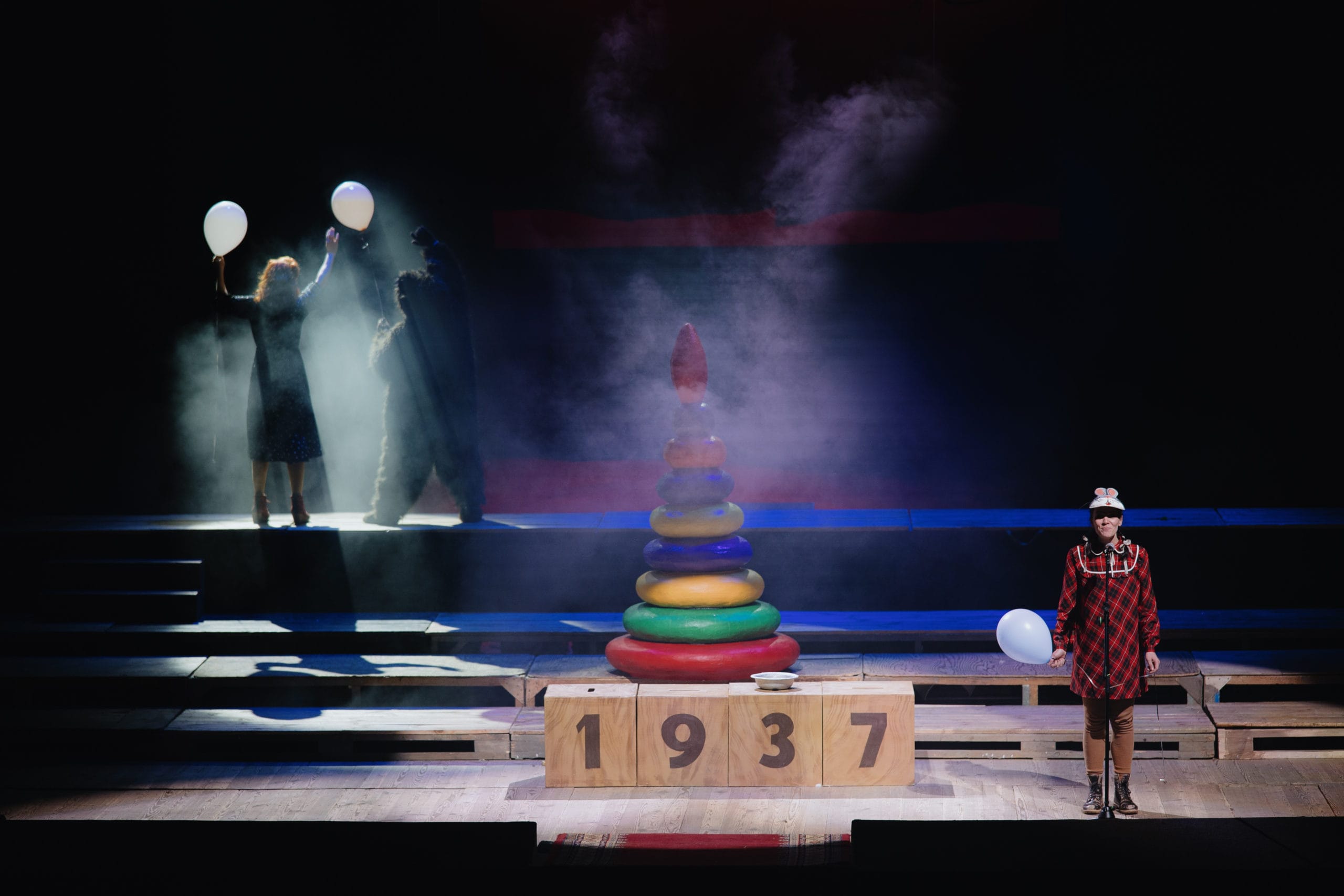 Телеграмма. Чук и Гек. Погодина. Художник по свету на спектакль Алексей Мелентьев. ETC, MA2, MA3, Петропавловск